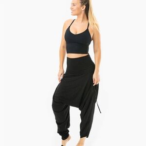 San Fran Harem Pants , Buddha Pants, small, black